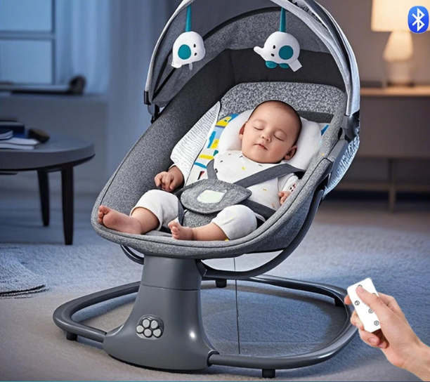 Balancelle Électrique Bébé : Confort, Sécurité et Sérénité pour Bébé 🌙👶